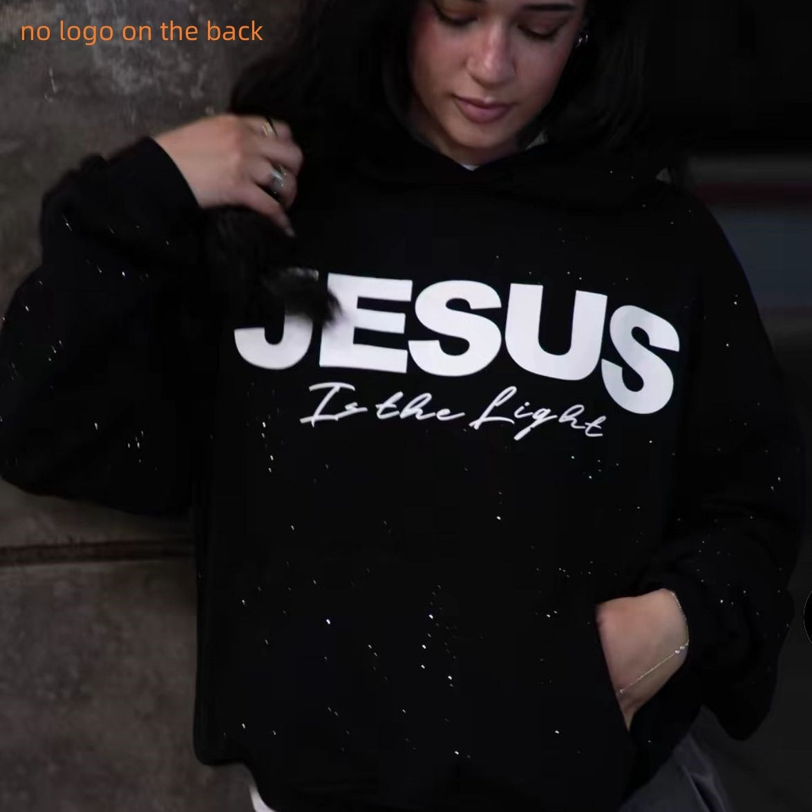 Pullover Round Neck Hooded Sweatshirt